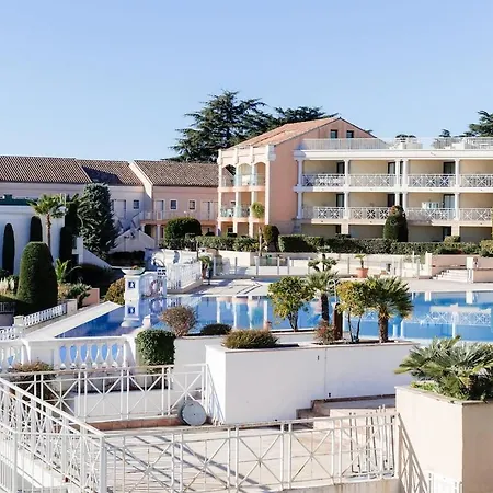 Vue Piscine Parking Tennis 4 Personnes Lejlighed Cannes